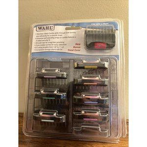 Wahl Stainless Steel Attachment Guide Combs for 30 Blade Model:3390-100